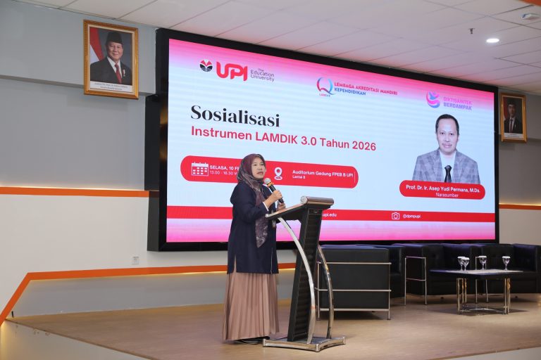 Direktorat Penjaminan Mutu dan Pemeringkatan UPI Sosialisasikan Instrumen Akreditasi LAMDIK 3.0