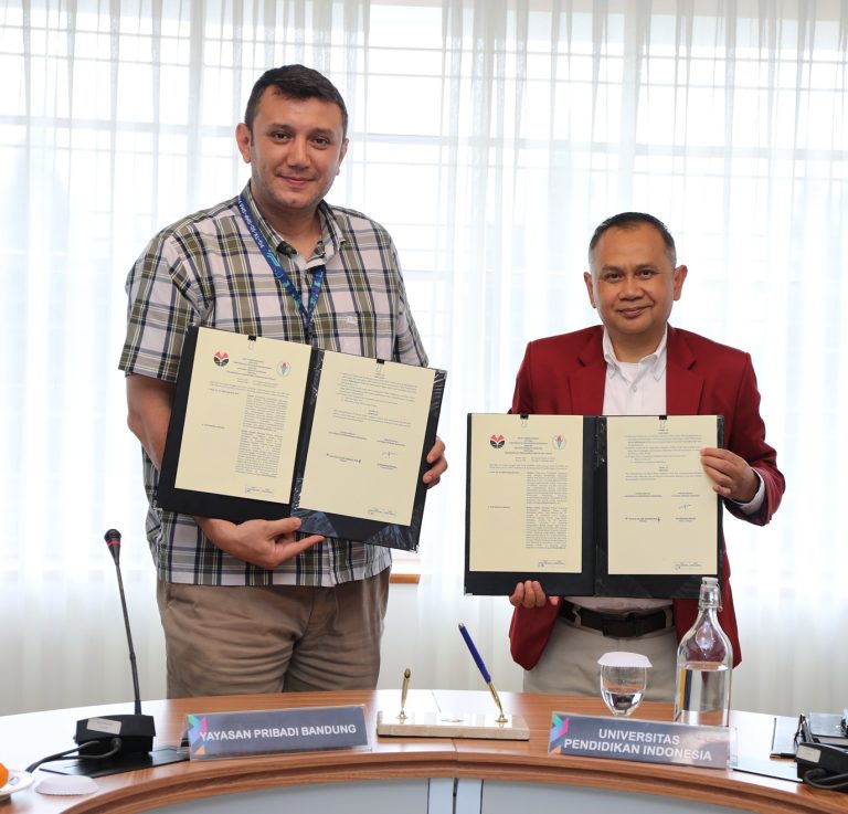 UPI Strengthens Strategic Partnership with Pribadi Bilingual Boarding School Bandung