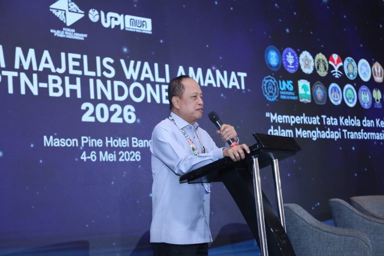 Rapat Kerja Forum MWA PTN-BH 2026 di UPI Sepakati Strategi Kemandirian Finansial dan Penguatan SDM
