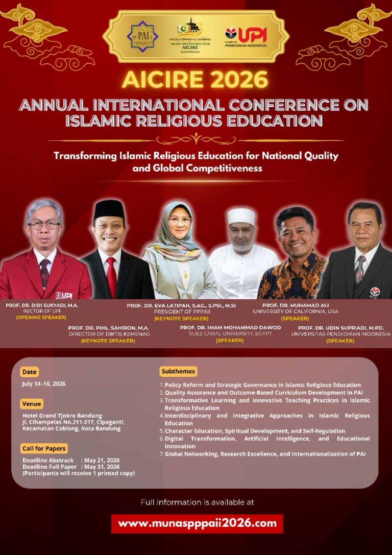 UPI Bekerjasama Dengan Perkumpulan Prodi PAI Indonesia Gelar Konferensi Internasional Pendidikan Agama Islam