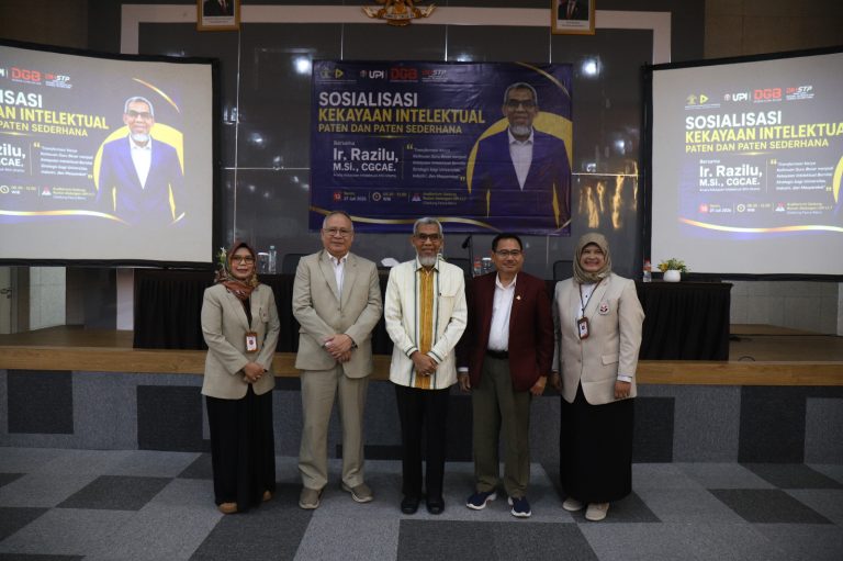 Pakar DJKI Dorong UPI Perkuat Kolaborasi Lintas Disiplin untuk Perbanyak Paten Hasil Riset