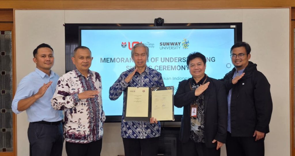UPI dan Sunway University Resmi Jalin Kerja Sama Strategis