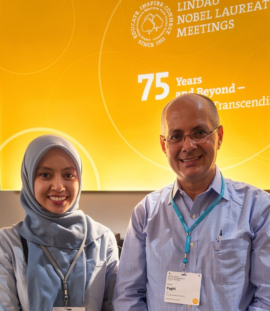 Bertemu Peraih Nobel Kimia 2025 Omar Yaghi, Dosen UPI Bawa Perspektif Baru tentang Hilirisasi Riset