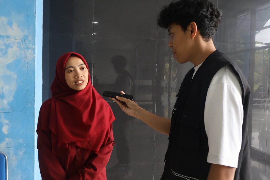 Bangun Budaya Kelola Sampah, Tim Green Matriks UPI Edukasi Mahasiswa Baru