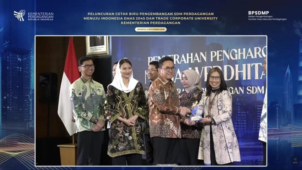UPI Raih Penghargaan Niaga Werdhitama dari Kementerian Perdagangan RI