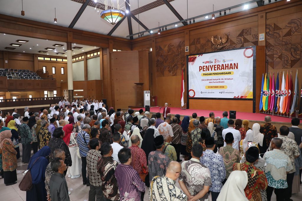 Rektor UPI: Pengabdian Pegawai Purna Bhakti Menjadi Teladan bagi Sivitas Akademika