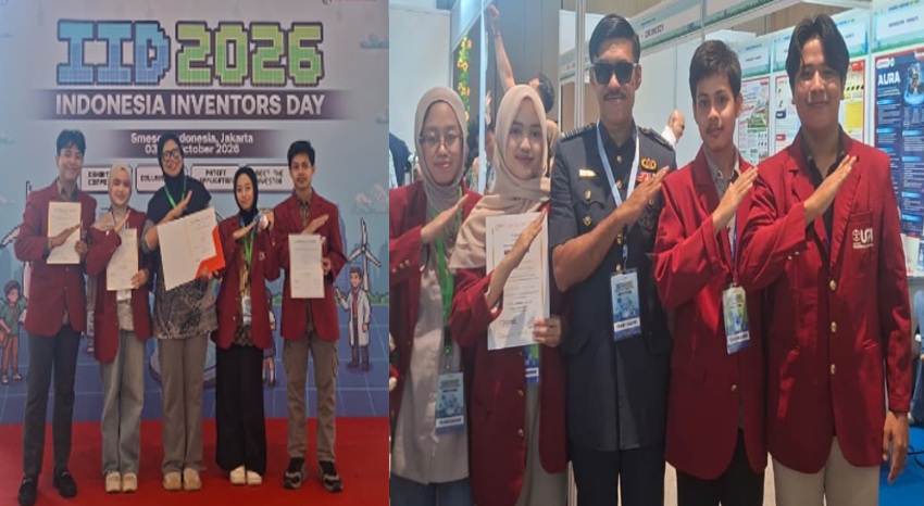 Mahasiswa Fisika UPI Raih Medali Perunggu WINTEX 2026 dan Apresiasi Royal Malaysian Air Force melalui Inovasi Smart Skin Analyzer Mirror