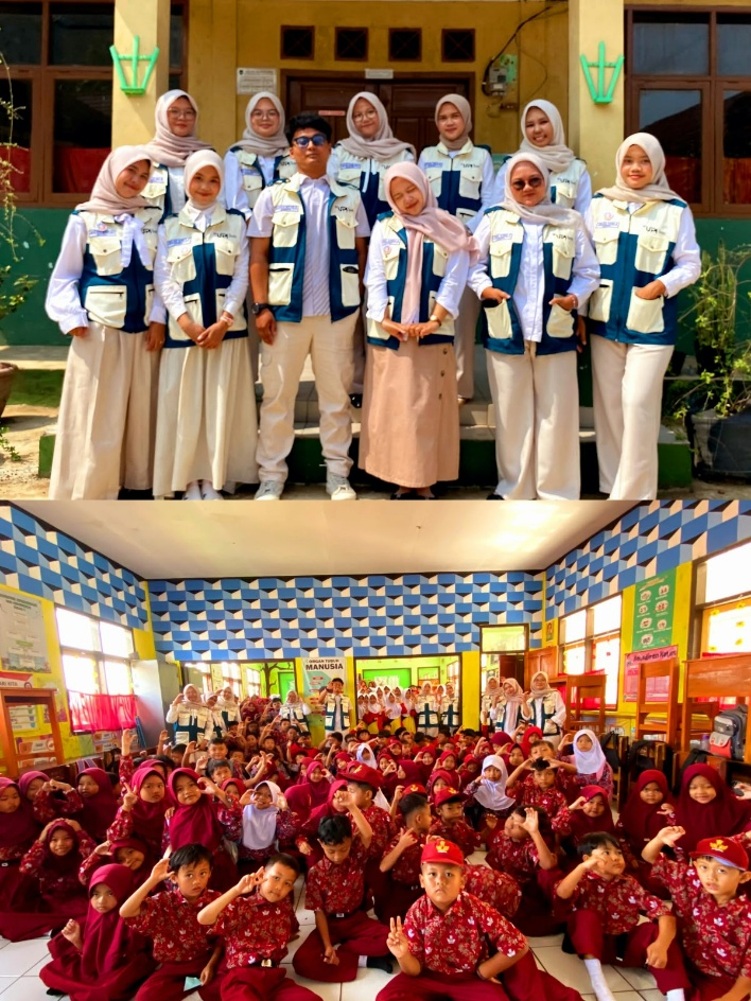 Cegah Perundungan Sejak Dini, Mahasiswa P2MB UPI Gelar Sosialisasi “JEJAK RASA” di SDN Cimeuhmal