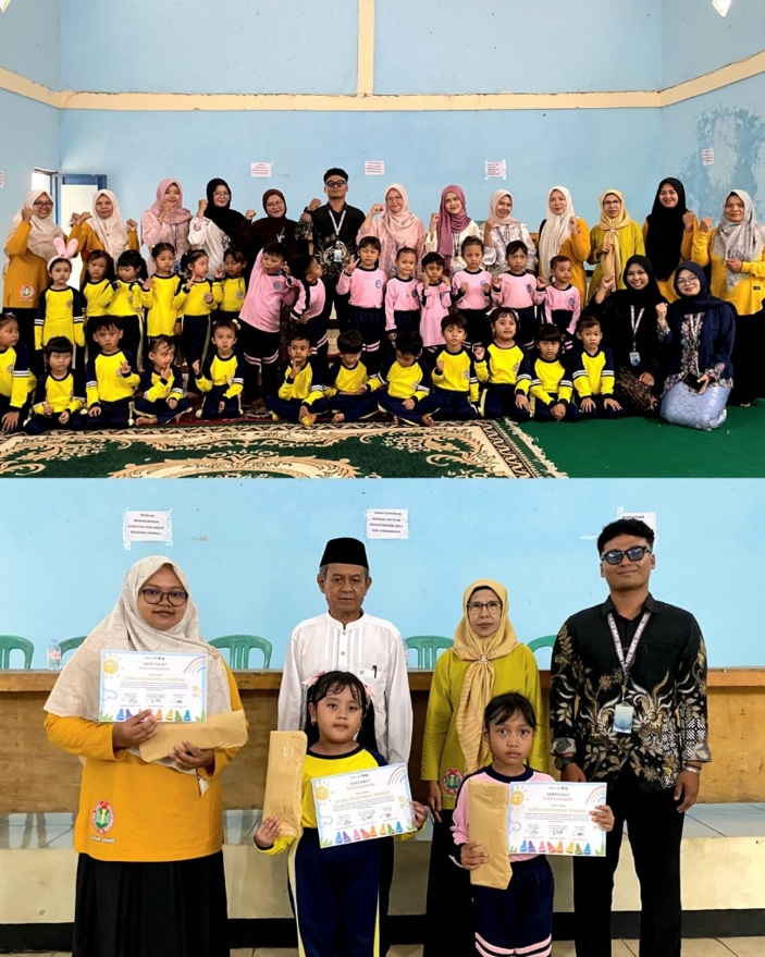 Tumbuhkan Imajinasi dan Cinta Tanah Air, Mahasiswa UPI Gelar Lomba Mewarnai Antar TK