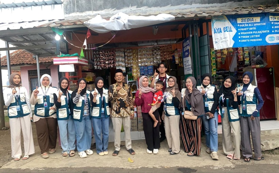 Mahasiswa UPI Sumedang Petakan 55 Titik Digital di Desa Pakuhaji Subang