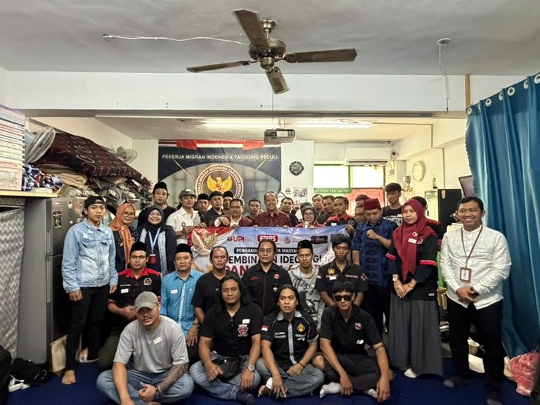 Tim PKM-LN Prodi Pendidikan IPS UPI Gelar Pembinaan Pancasila bagi PMI di Taiwan